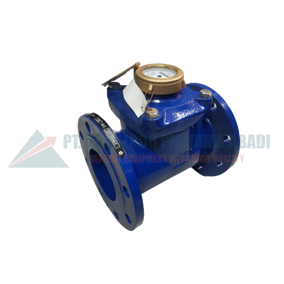 WATER METER B&R DN100 TYPE LXLG - METERAN AIR BR 4 INCH Cara perhitungannya menggunakan water meter adalah dengan menggunakan turbin (baling-baling) atau sensor
