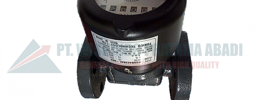 Flow meter tokico non reset 1/2 inch merupakan alat yang digunakan untuk mengukur volum minyak yang dilalui